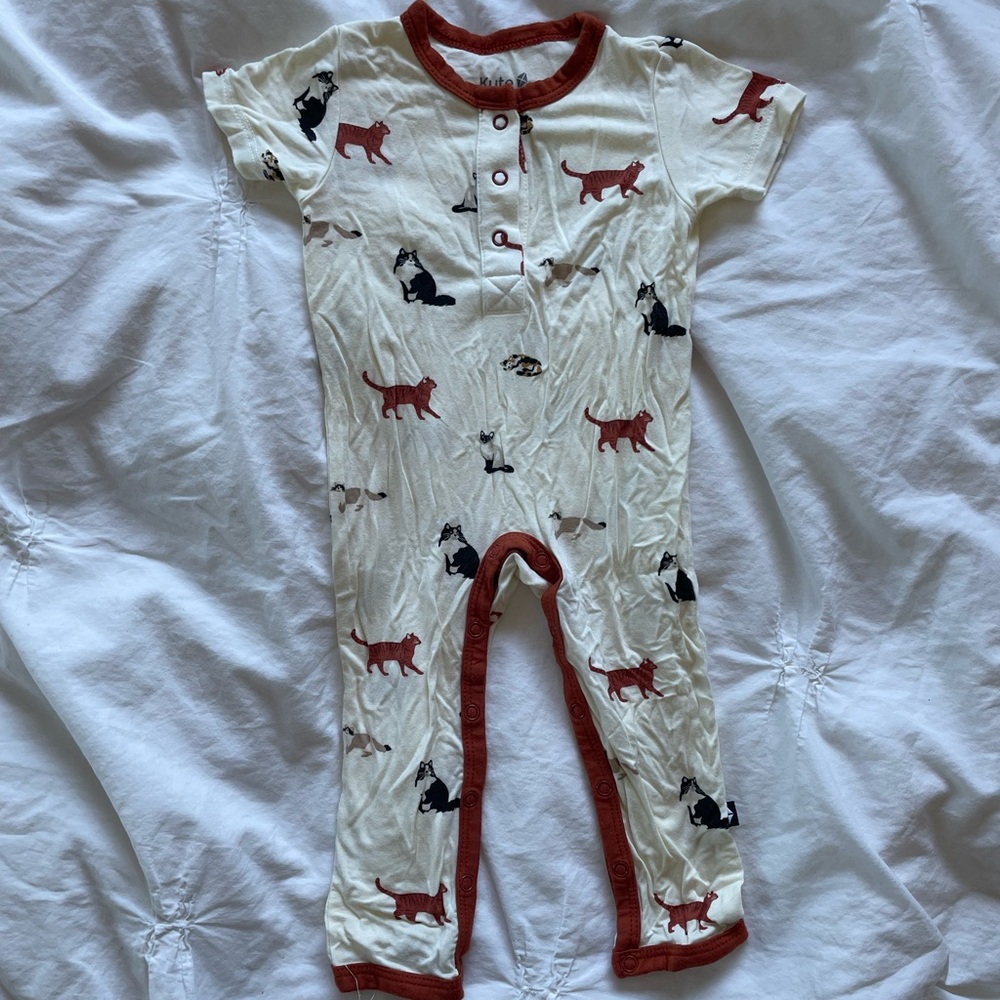 Like New Kyte Baby Kitty Cat One Piece🐈